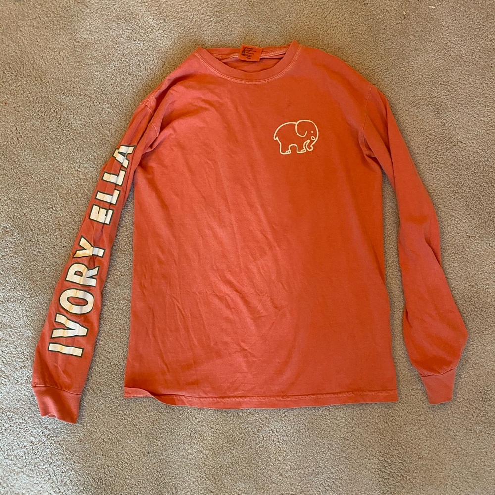 Ivory Ella pink long sleeved tee